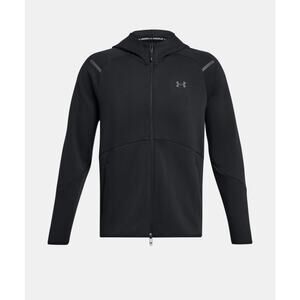 New Under Armour UA Unstoppable Fleece Men's Full Zip Black Size XXL Retail $110